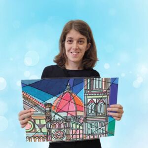 Tovaglietta Double-Face "IL DUOMO di FIRENZE"