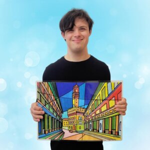 Tovaglietta Double-Face "UFFIZI"