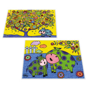 Tovaglietta Double-Face "LA MUCCA"