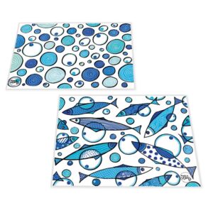 Tovaglietta Double-Face "LE ACCIUGHE"