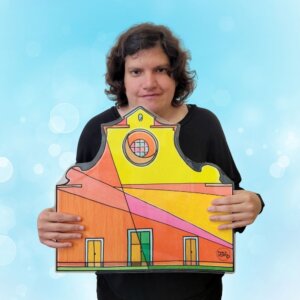 Tovaglietta Sagomata Double-Face "SANTO SPIRITO"