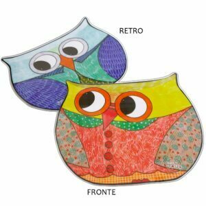 SET Linea Sagomata Double-Face: n.1 Tovaglietta + n.1 Sottobottiglia + n.1 Sottobicchiere