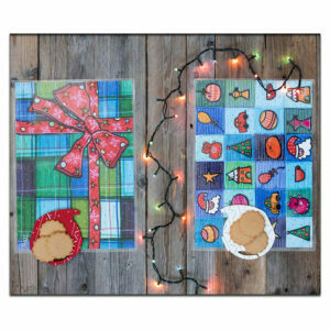 Tovaglietta Double-Face "PACCO REGALO"