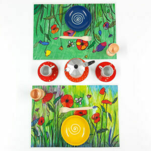 Tovaglietta Double-Face "PAPAVERI"