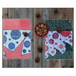 Tovaglietta Double-Face "STELLA e ALBERO"