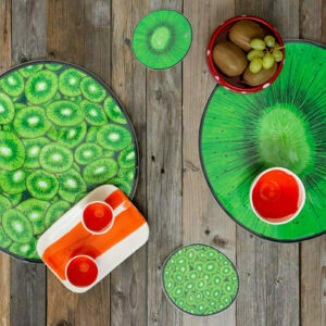 Tovaglietta Sagomata Double-Face "KIWI"