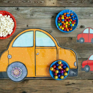 Tovaglietta Sagomata Double-Face "LA MACCHININA"