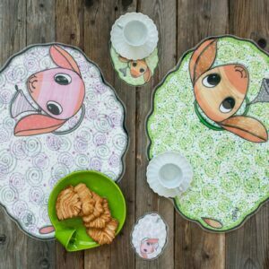 Tovaglietta Sagomata Double-Face "PECORA"