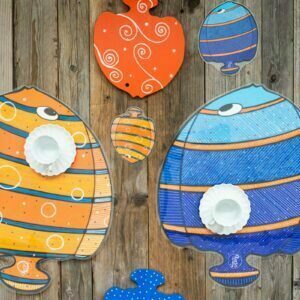 Tovaglietta Sagomata Double-Face "PESCE"