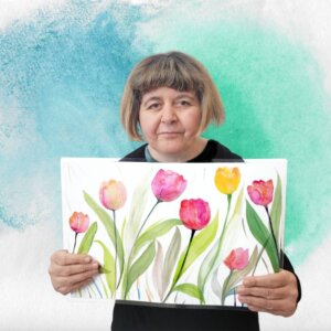 Tovaglietta Double-Face "TULIPANI"