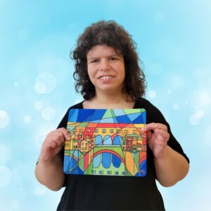 Tappetino per Mouse "PONTE VECCHIO"