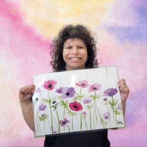 Tovaglietta Double-Face "ANEMONI"