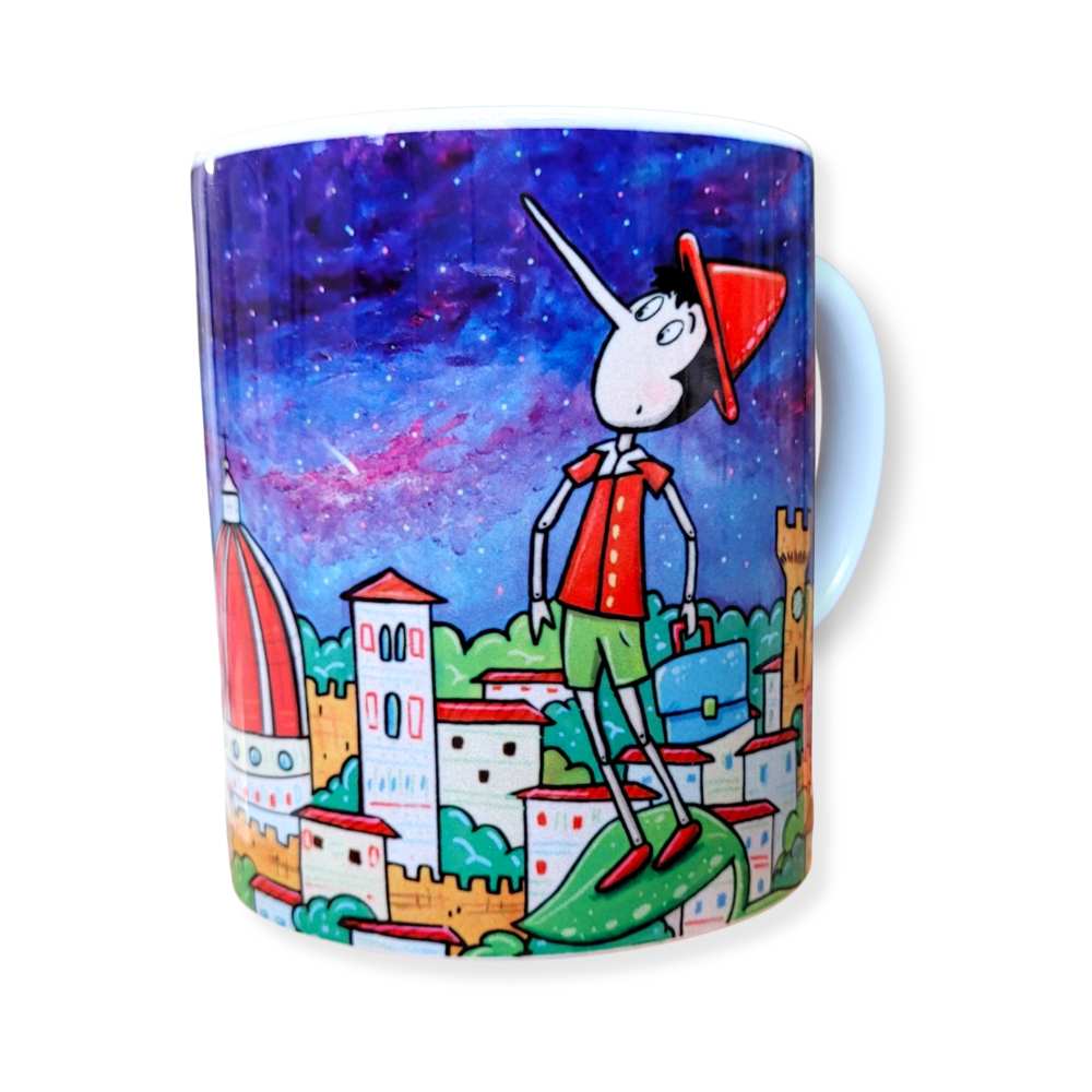 Tazza MUG "PINOCCHIO" Linea "SKIM per MADE IN SIPARIO"