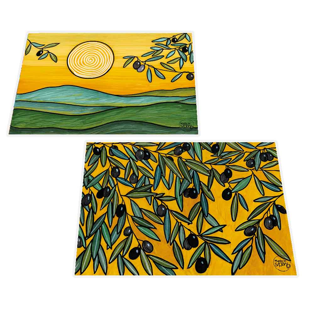 Tovaglietta Double-Face "ULIVO"