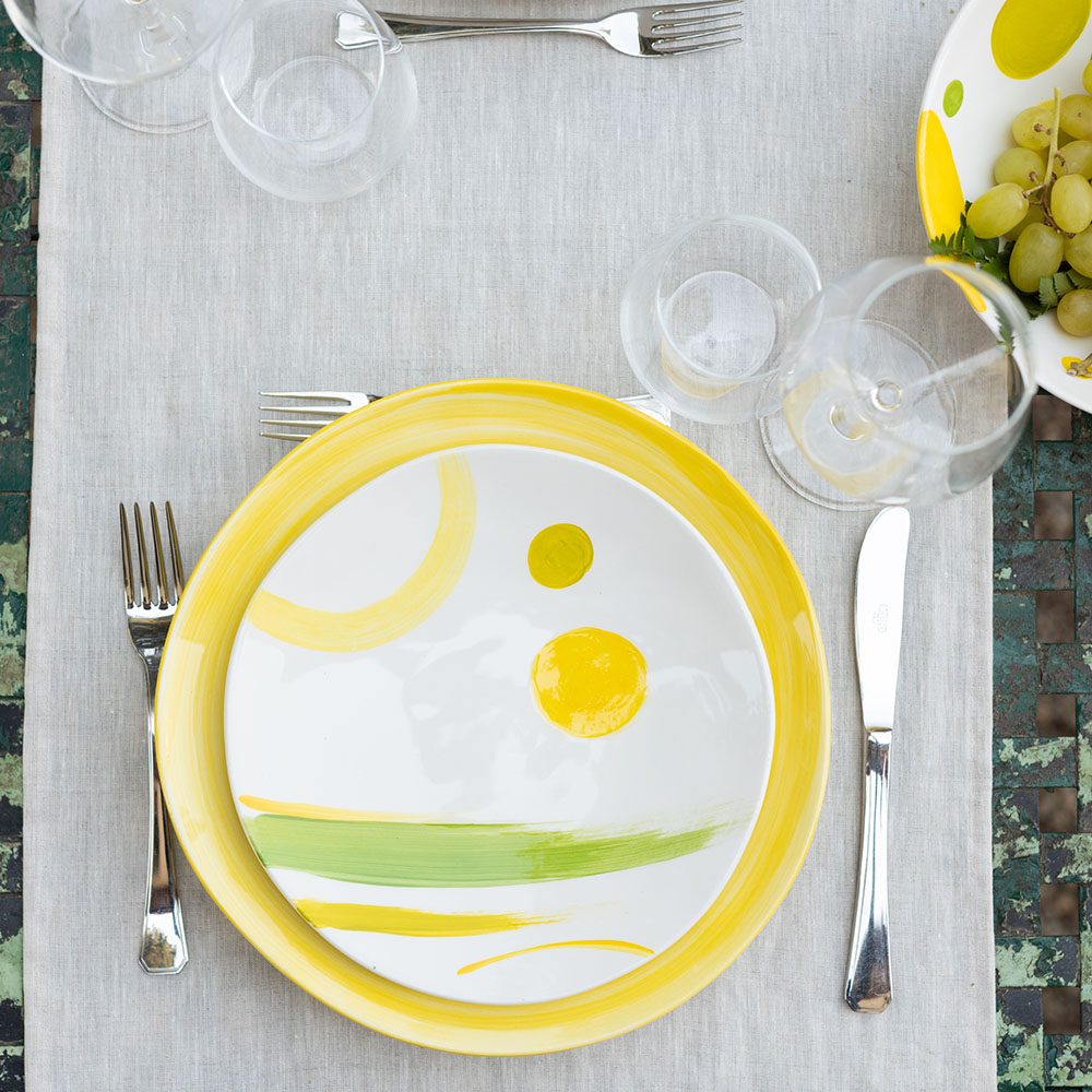 ceramica miro giallo