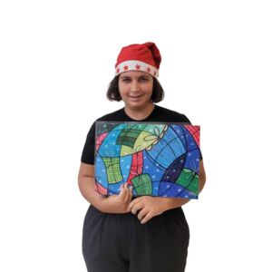 Tovaglietta Double-Face "REGALI DI NATALE"