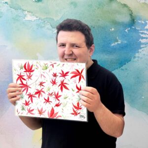 Tovaglietta Double-Face "ACERO ROSSO"