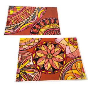 Tovaglietta Double-Face "ROSONE AUTUNNO"