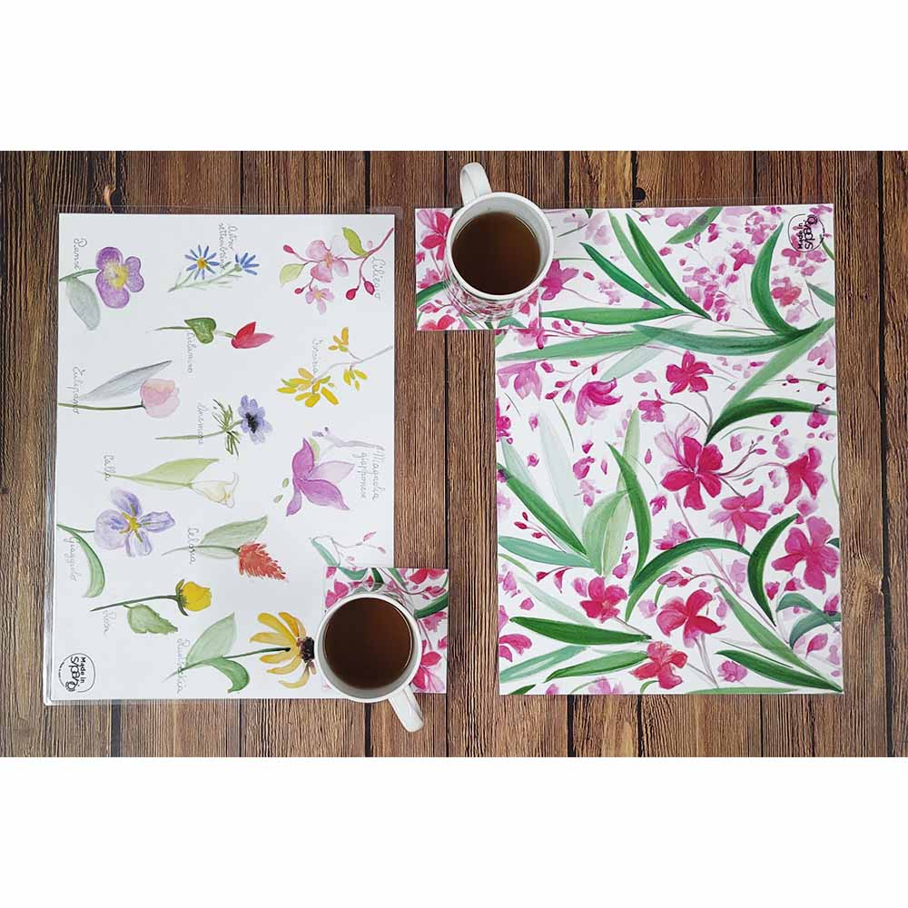 Tovaglietta Double-Face "OLEANDRO"