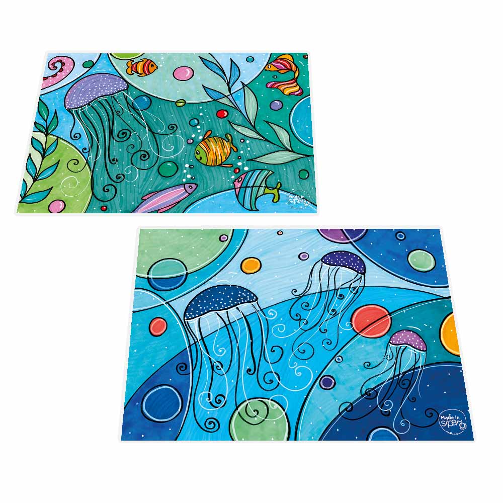 Tovaglietta Double-Face "MEDUSE"