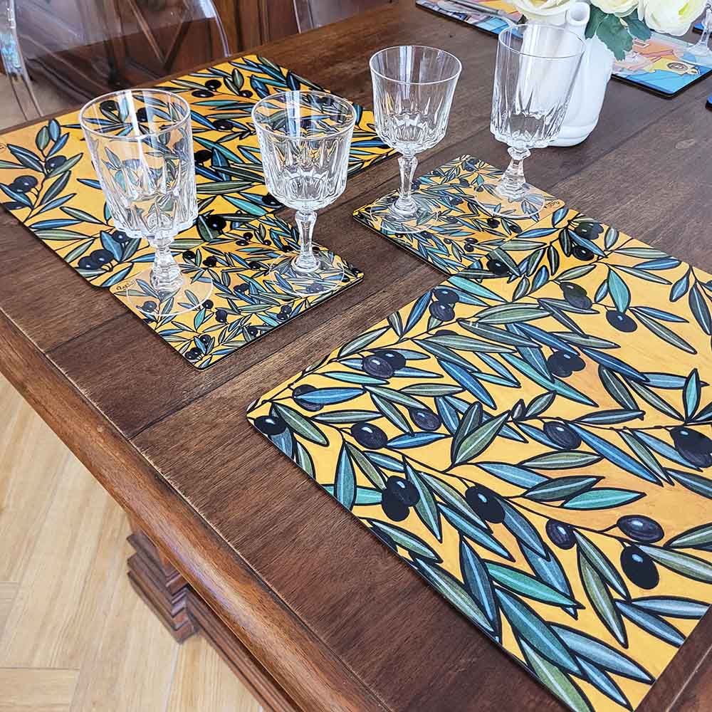 Sottopiatti Ulivo NATURALI