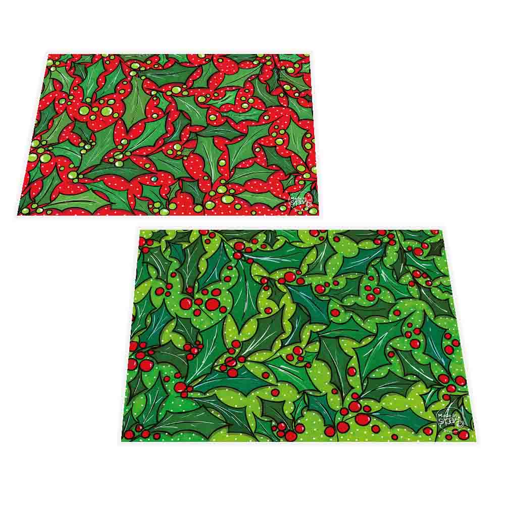 Tovaglietta Double-Face "AGRIFOGLIO NUOVO"