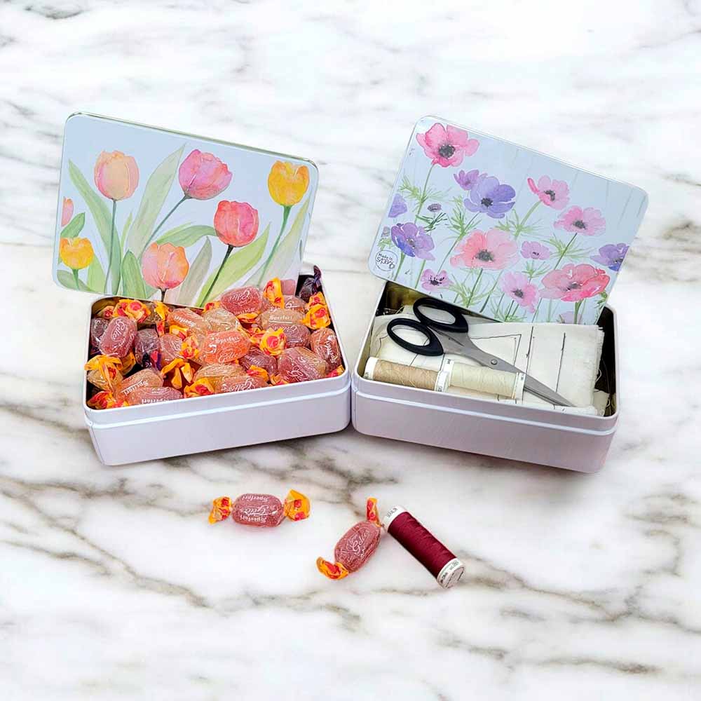 Scatole in Latta "LINEA BOTANICA"