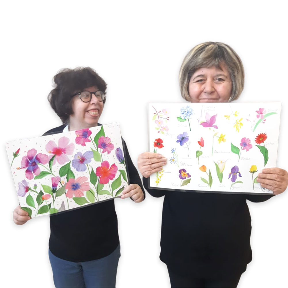 Tovaglietta Double-Face "IBISCUS"