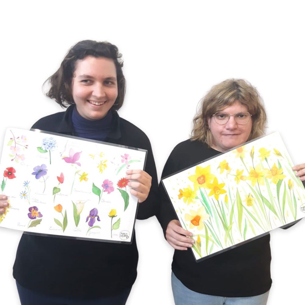 Tovaglietta Double-Face "NARCISO"