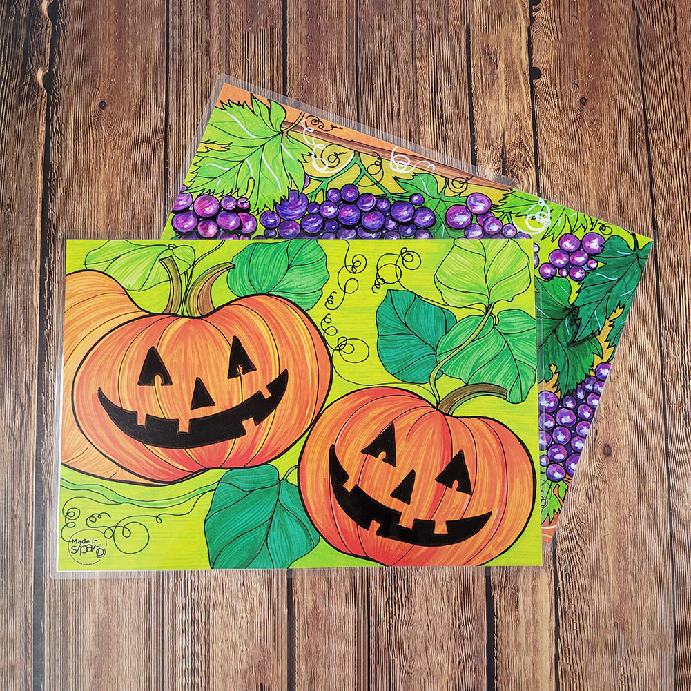 Tovaglietta Double-Face "ZUCCA DI HALLOWEEN"