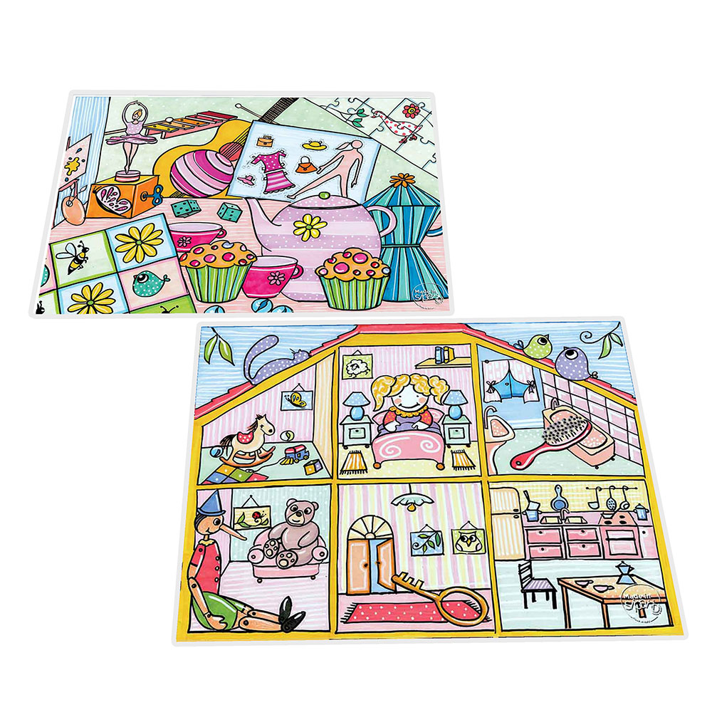 Tovaglietta Double-Face "CASA DELLE BAMBOLE"