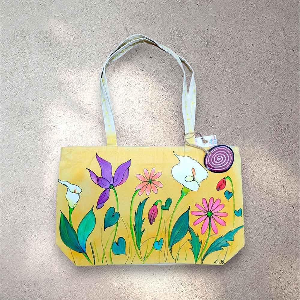 Borsa con zip Linea Botanica