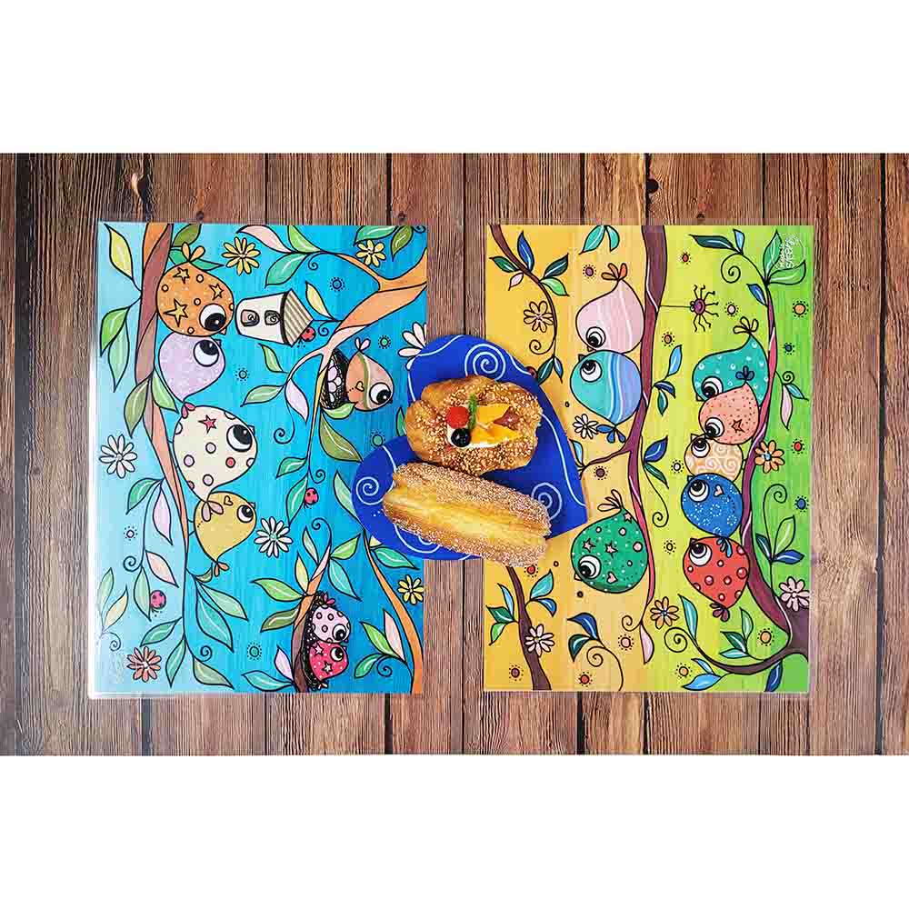 Tovaglietta Double-Face "GLI UCCELLINI NUOVI"